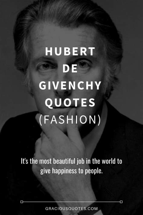 Top 10 Hubert de Givenchy Quotes 